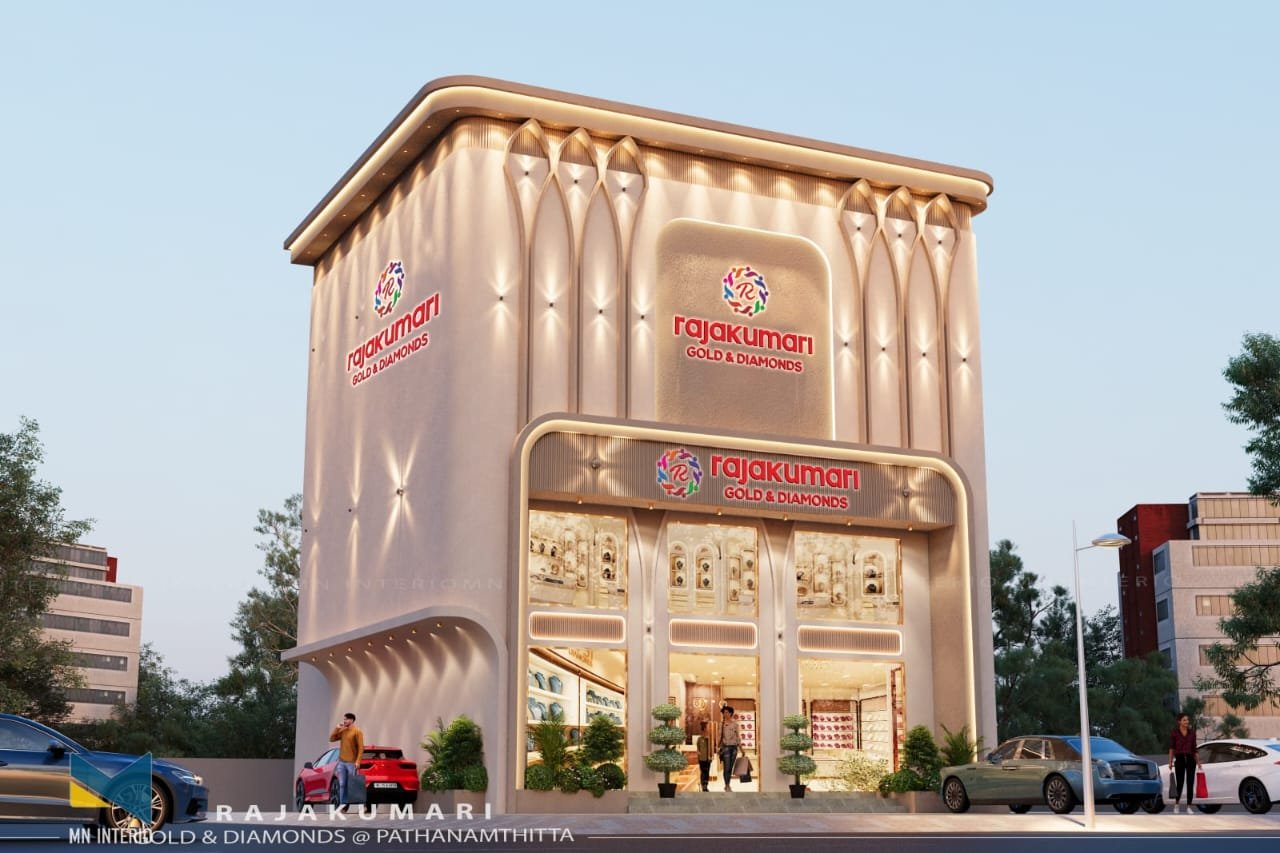 Rajakumari Gold & Diamonds brand identity by Chameleon Creation